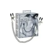 Bröstklämmor med Kedja från Sextreme