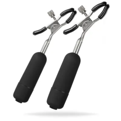 Nipple Clamps With Vibrating Bullets