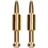 Ouch!: Magnetic Nipple Clamps, Diamond Pin, guld