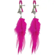 Pipedream Fetish Fantasy: Fancy Feather Nipple Clamps