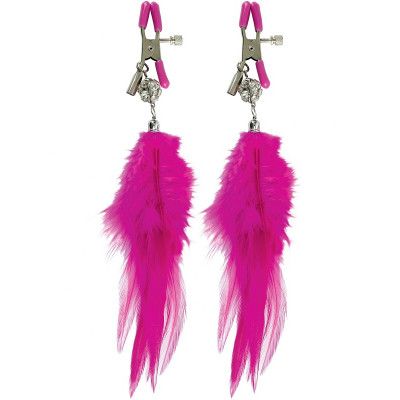 Pipedream Fetish Fantasy: Fancy Feather Nipple Clamps