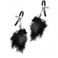 Pipedream Fetish Fantasy: Feather Nipple Clamps, Limited Edition