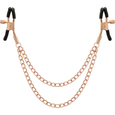 Premium Nipple Clamps - Bröstklämmor med kedja