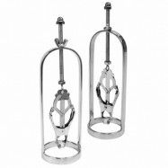 Rimba Justerbara Nipple Stretchers - Silver