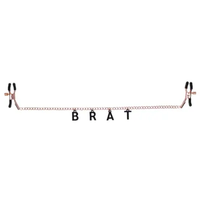 Sportsheets Sex&Mischief Brat Charmed Nipple Clamps