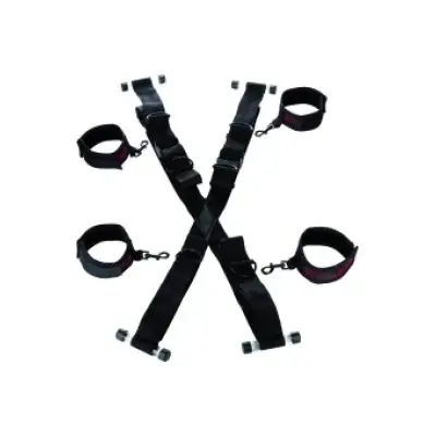 Calexotics Scandal Cross-Shaped Door Handcuffs