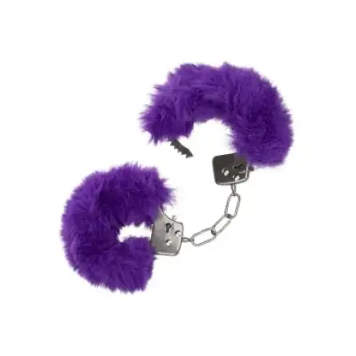 CalExotics Ultra Fluffy Furry Cuffs PURPLE