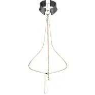 Bijoux Indiscrets: Desir Metallique, Metallic Mesh Collar, svart