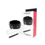 Darkness Comfortable Posture Necklace With Leather Chain