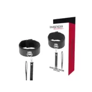 Darkness Lined Necklace With Titanium Chain