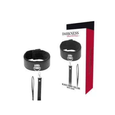 Darkness Lined Necklace With Titanium Chain