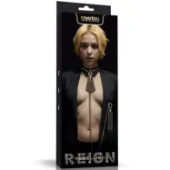 Lovetoy Rebellion Reign Collar With Chain