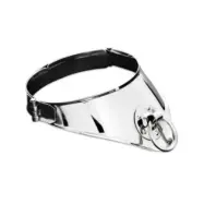 Metal Hard Restraint Collar With Ring And Padlock 12.5 Cm