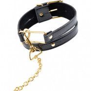 Pipedream Fetish Fantasy: Collar & Leash, gold