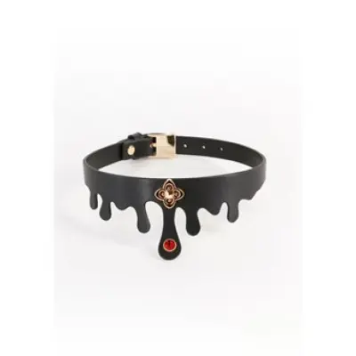 Ns Novelties Elvira Collar Black