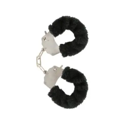 TOYJOY - FURRY FUN CUFFS BONDAGE BLACK