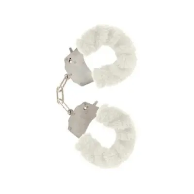 TOYJOY - FURRY FUN CUFFS BONDAGE WHITE