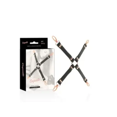 Coquette Chic Desire Fantasy Vegan Leather Hog Tie