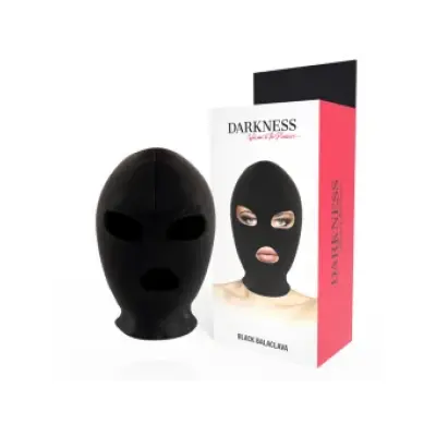 Darkness Bdsm Submission Mask Mouth And Eyes Black