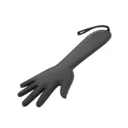 Darkness Black Fetish Hand Paddle