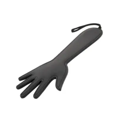 Darkness Black Fetish Hand Paddle