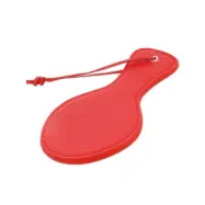Darkness Red Rounded Fetish Paddle