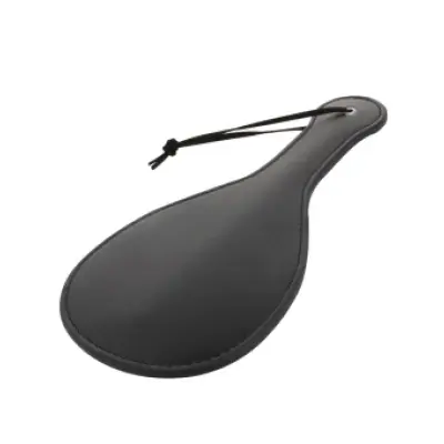 Darkness Rounded Black Fetish Paddle