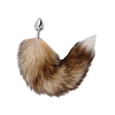 Darkness Tail Butt Plug Silver