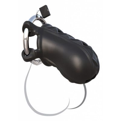 EXTREME SILICONE COCK BLOCKER BLACK