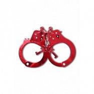 FETISH FANTASY ANODIZED CUFFS RED