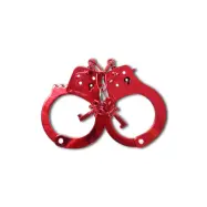 FETISH FANTASY ANODIZED CUFFS RED