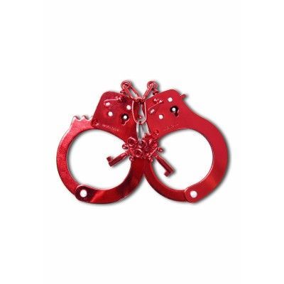 FETISH FANTASY ANODIZED CUFFS RED