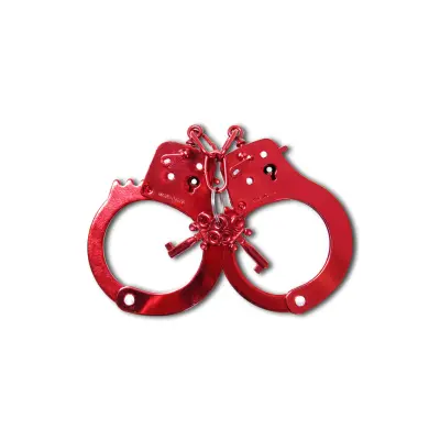FETISH FANTASY ANODIZED CUFFS RED