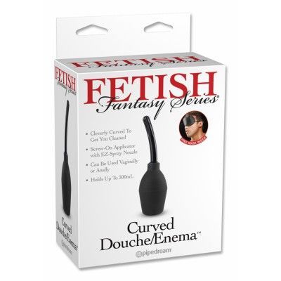 FETISH FANTASY CURVED DOUCHE/ENEMA - analdusch, vaginadusch