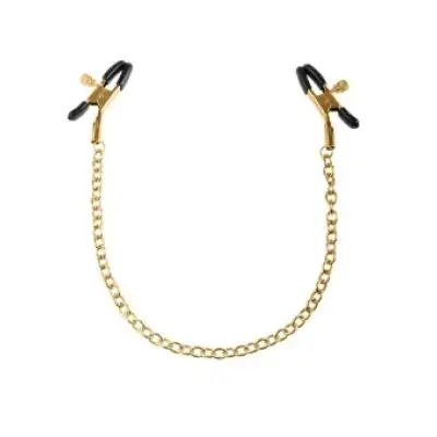 Fetish Fantasy Gold Nipple Clamps