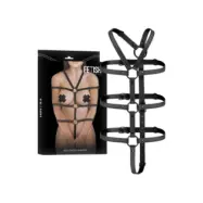 Fetish Submissive Bondage Adjustable Harness Torso And Arms