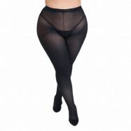 Fifty Shades Of Grey Captivate Större Storlek Spanking Tights - Black - Plus size