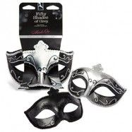 FIFTY SHADES OF GREY - MASQUERADE MASK TWIN PACK