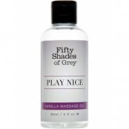 Fifty Shades of Grey: Play Nice, Vanilla Massage Oil, 90 ml