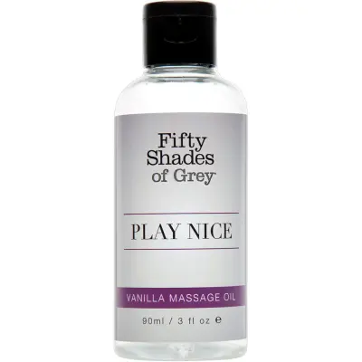 Fifty Shades of Grey: Play Nice, Vanilla Massage Oil, 90 ml