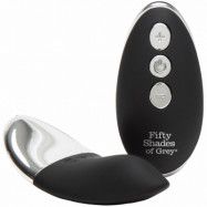 Fifty Shades of Grey Relentless Vibrations Fjärrstyrd Trosvibrator   - Svart