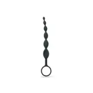 Fifty Shades of Grey Silicone Anal Beads BLACK