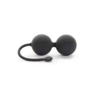 Fifty Shades of Grey Silicone Jiggle Balls BLACK