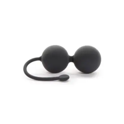 Fifty Shades of Grey Silicone Jiggle Balls BLACK
