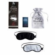 FIFTY SHADES OF GREY - SOFT BLINDFOLD TWIN PACK