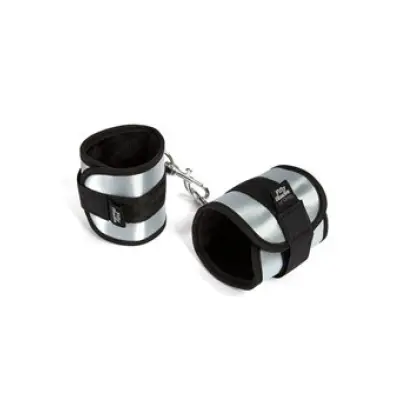 Fifty Shades Of Grey Totally His Soft Handcuffs Silver