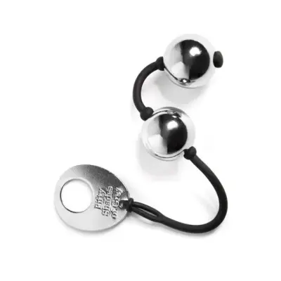 Fifty Shades Silver Pleasure Balls