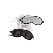 No Peeking, Soft Twin Blindfold Set