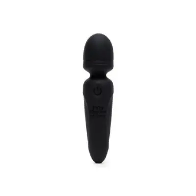 Fifty Shades Of Grey Mini Wand Vibrator Black