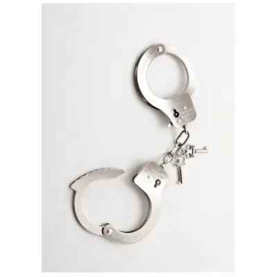 You are mine, Metal Handcuffs